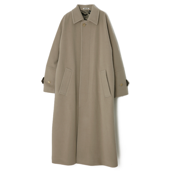 R Cashmere Wool Mosser Big Coat カシミアウールモッサビッグコート Women Ndc Japan Online